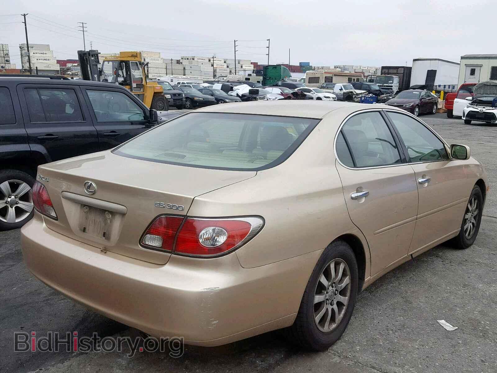 2002 LEXUS ES300 - VIN: JTHBF30GX25003613 - Фото 4