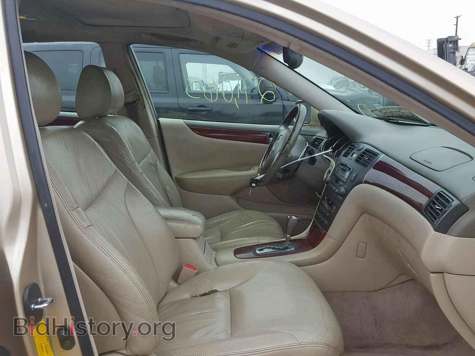 2002 LEXUS ES300 - VIN: JTHBF30GX25003613 - Фото 5
