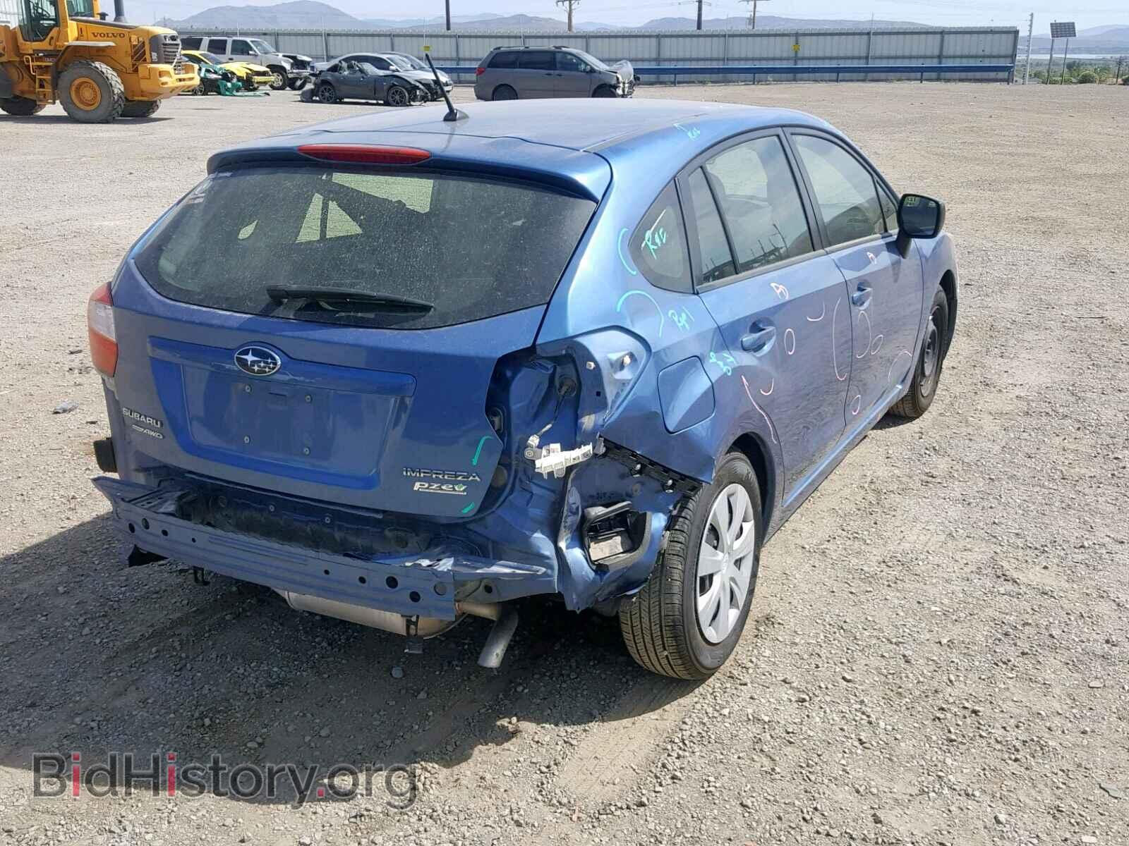 2014 SUBARU IMPREZA - VIN: JF1GPAA63E9296756 - Фото 4