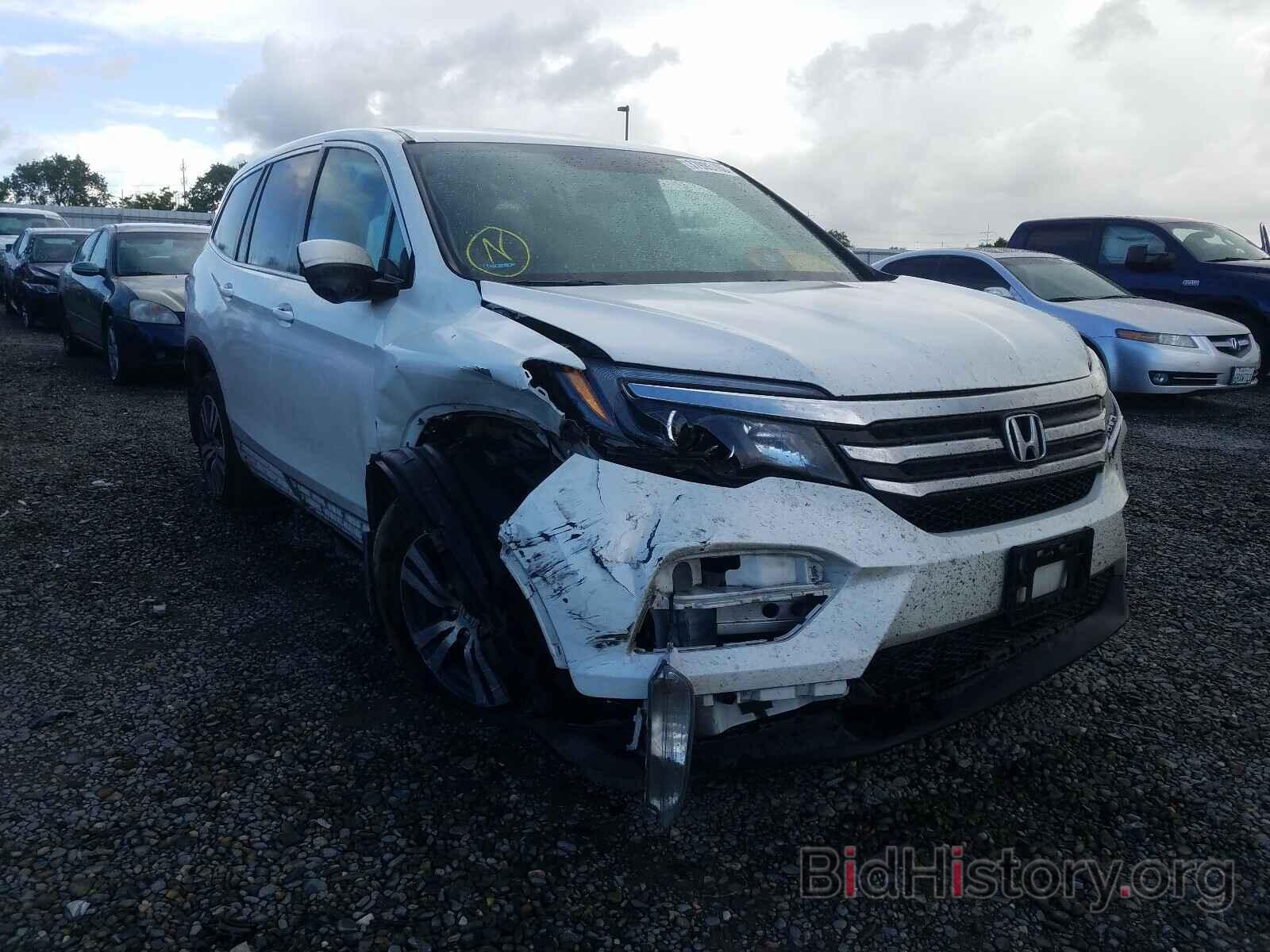 Photo 5FNYF5H31GB052536 - HONDA PILOT 2016