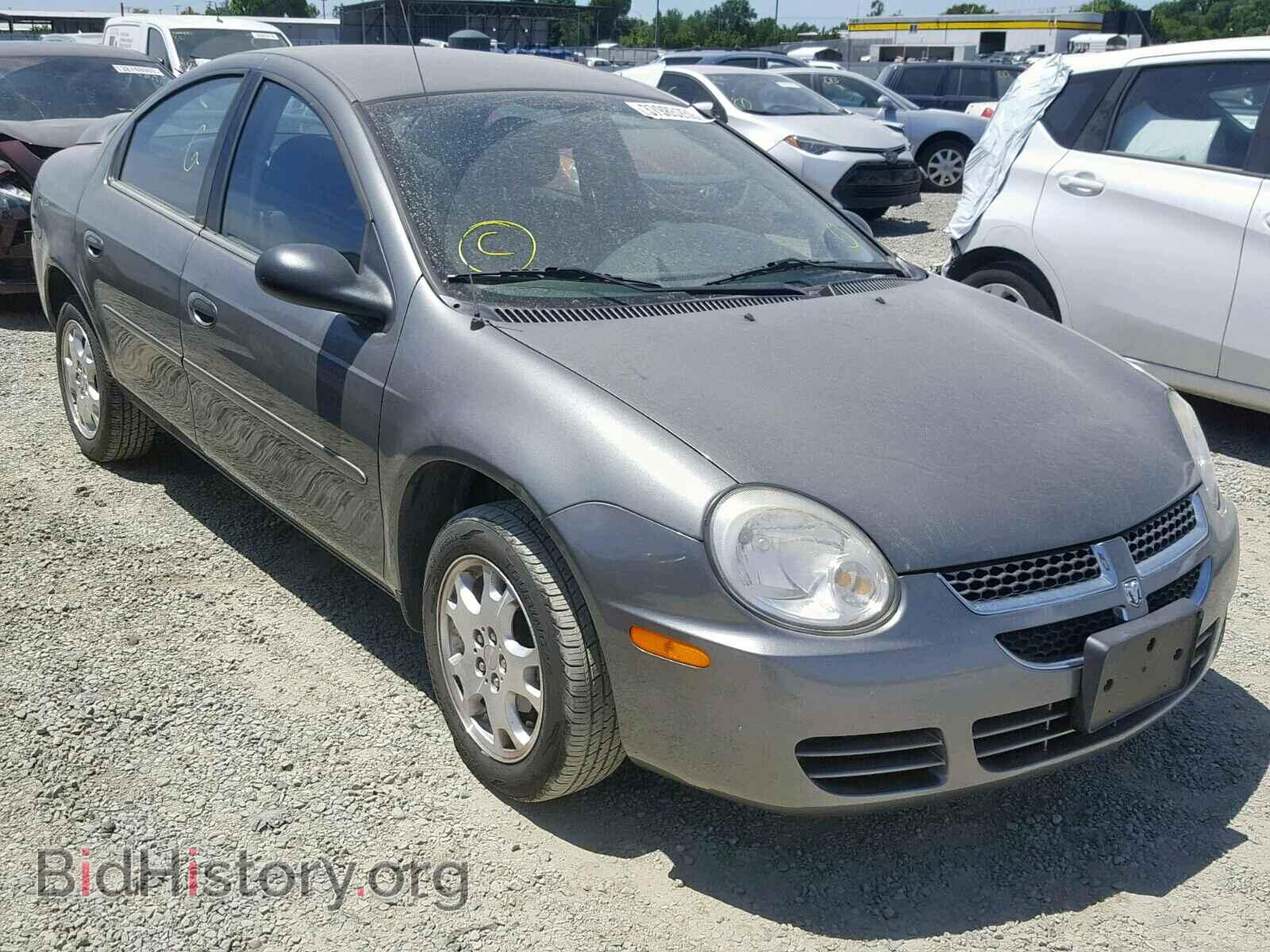 Photo 1B3ES56C45D262829 - DODGE NEON 2005