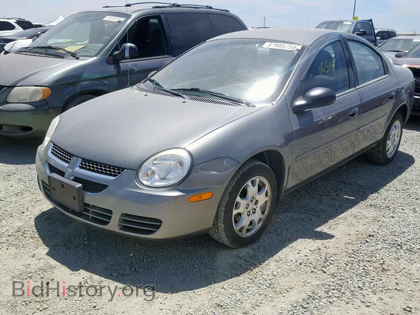 2005 DODGE NEON - VIN: 1B3ES56C45D262829 - Фото 2