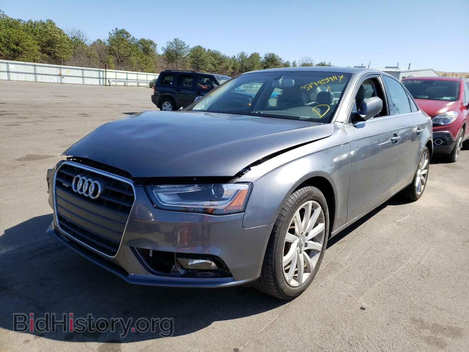2013 AUDI A4 - VIN: WAUFFAFL4DN012173 - Фото 2