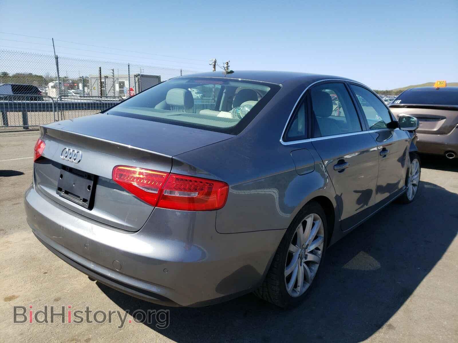 2013 AUDI A4 - VIN: WAUFFAFL4DN012173 - Фото 4