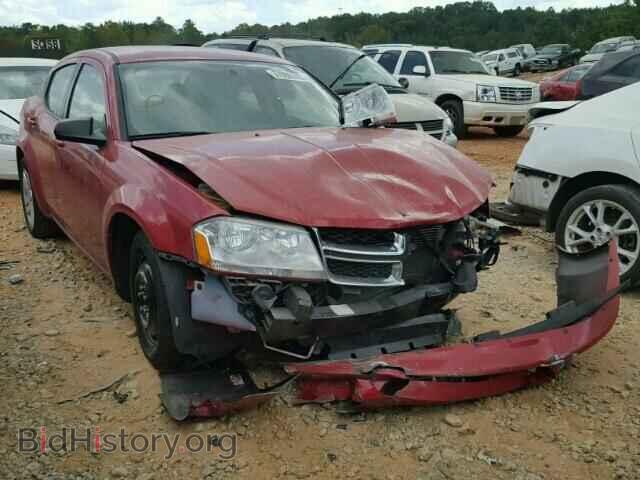 Photo 1C3CDZAB4DN628873 - DODGE AVENGER 2013