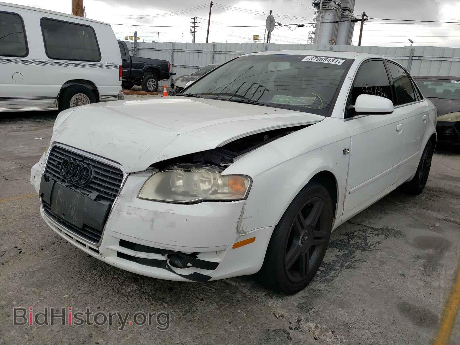 2007 AUDI A4 - VIN: WAUAF78E57A243736 - Фото 2