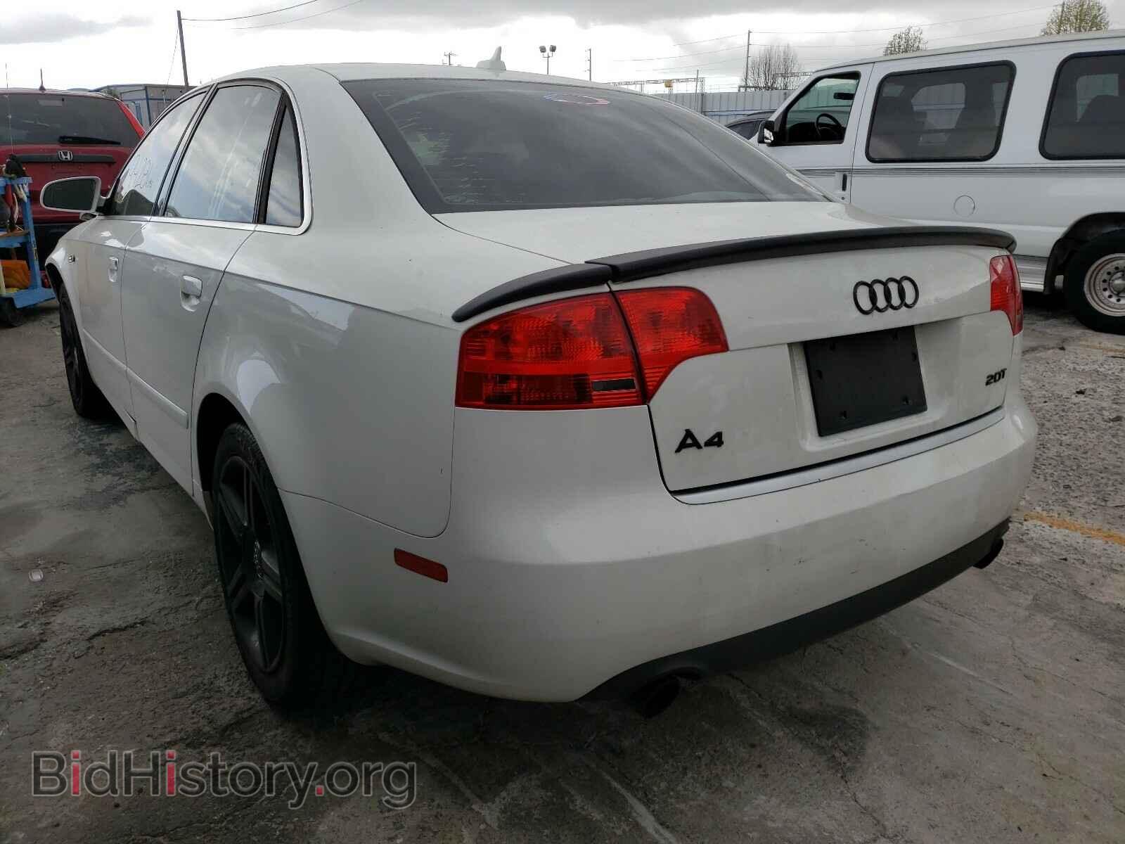2007 AUDI A4 - VIN: WAUAF78E57A243736 - Фото 3