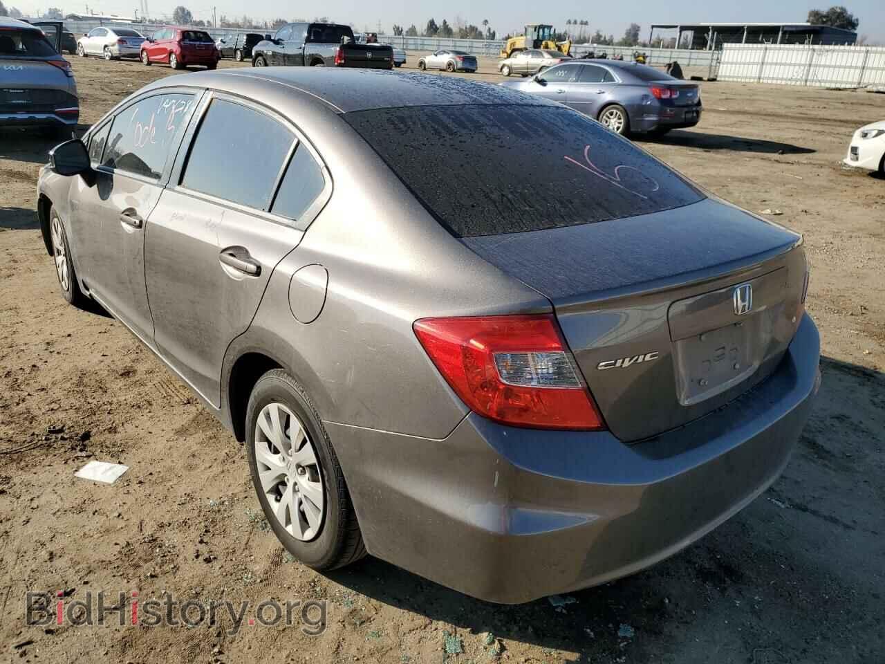 2012 HONDA CIVIC - VIN: 19XFB2F52CE337297 - Фото 2