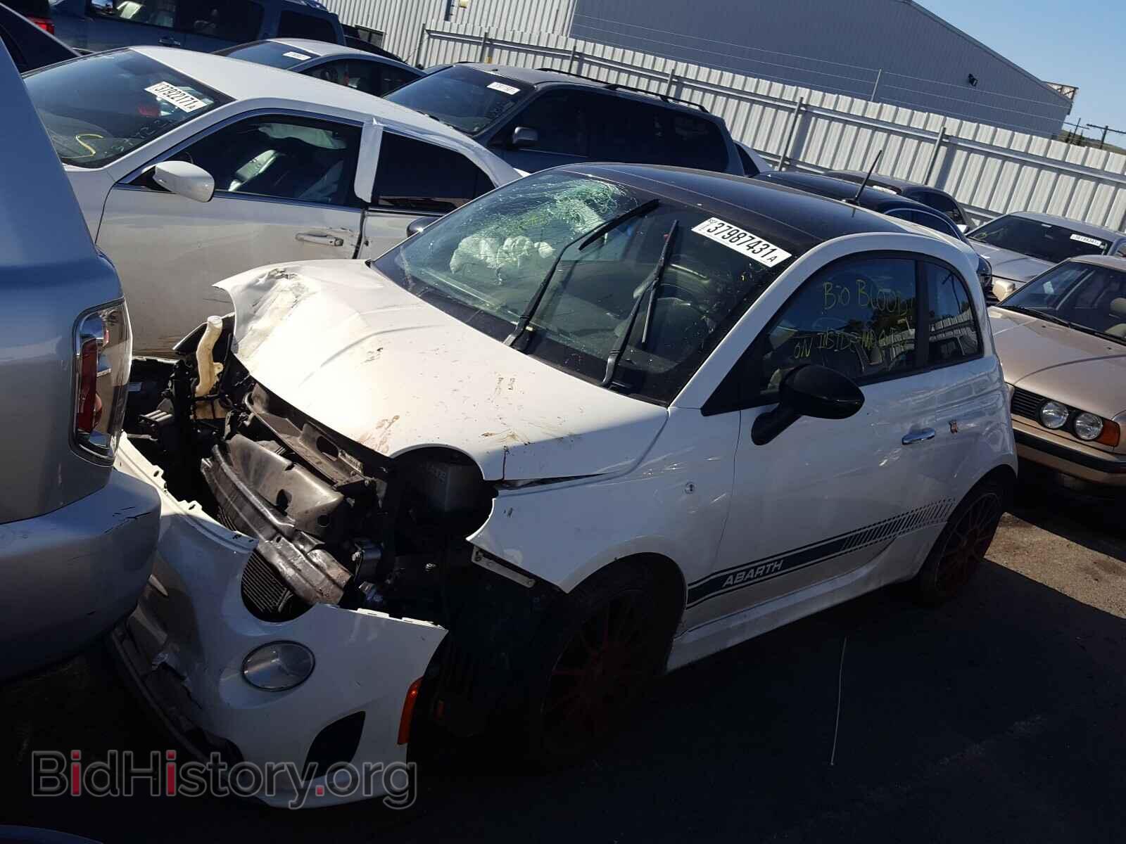 2012 FIAT 500 - VIN: 3C3CFFFH8CT330122 - Фото 2