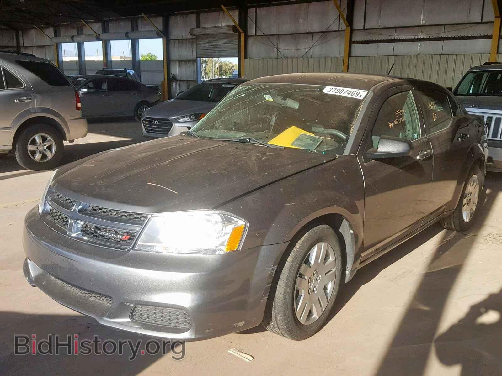 2013 DODGE AVENGER - VIN: 1C3CDZAB6DN653693 - Фото 2
