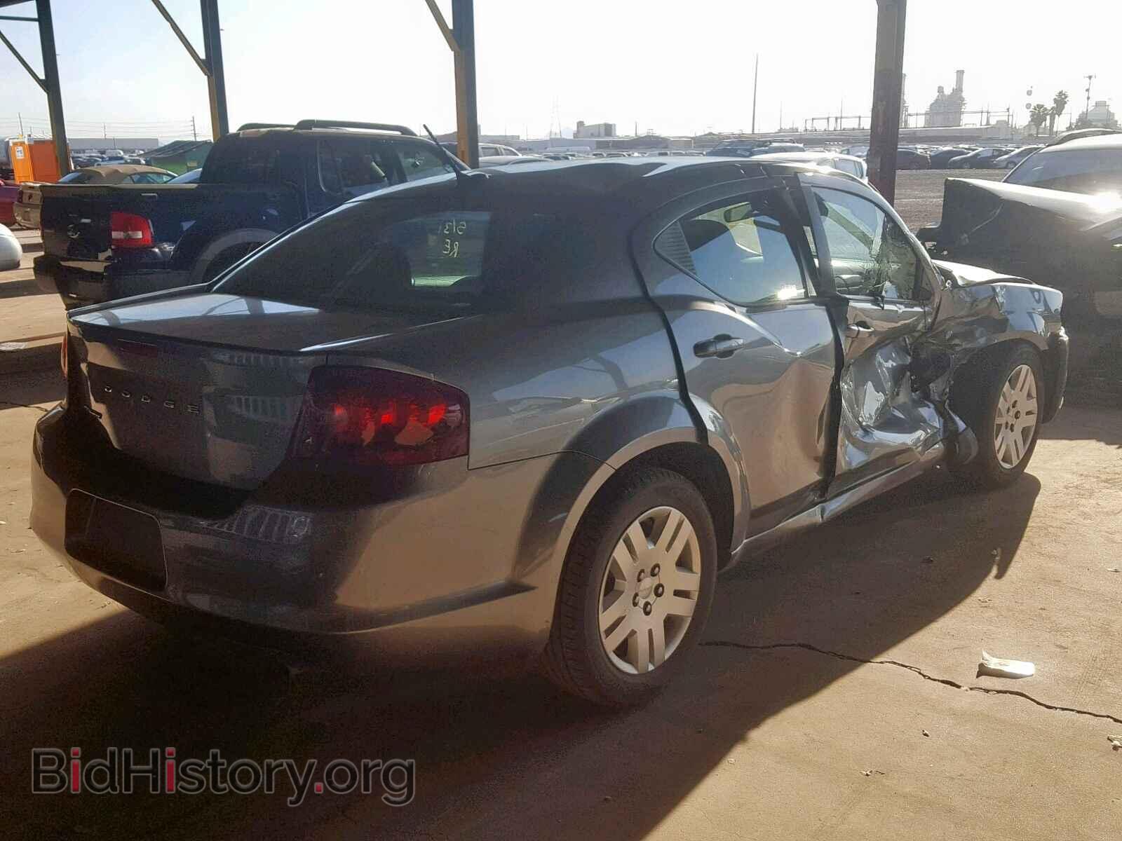 2013 DODGE AVENGER - VIN: 1C3CDZAB6DN653693 - Фото 4