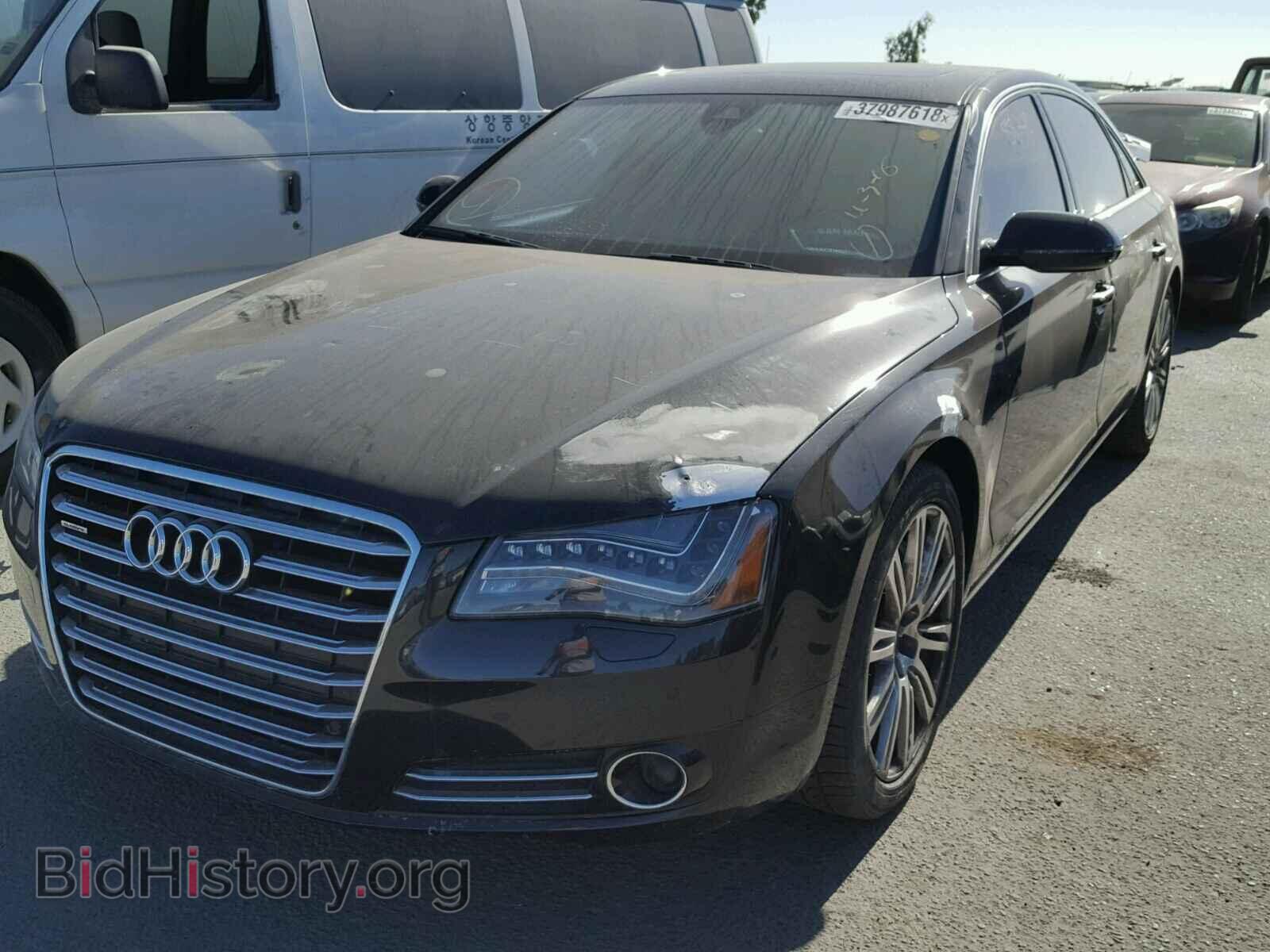 2012 AUDI A8 - VIN: WAURVAFD0CN001064 - Фото 2