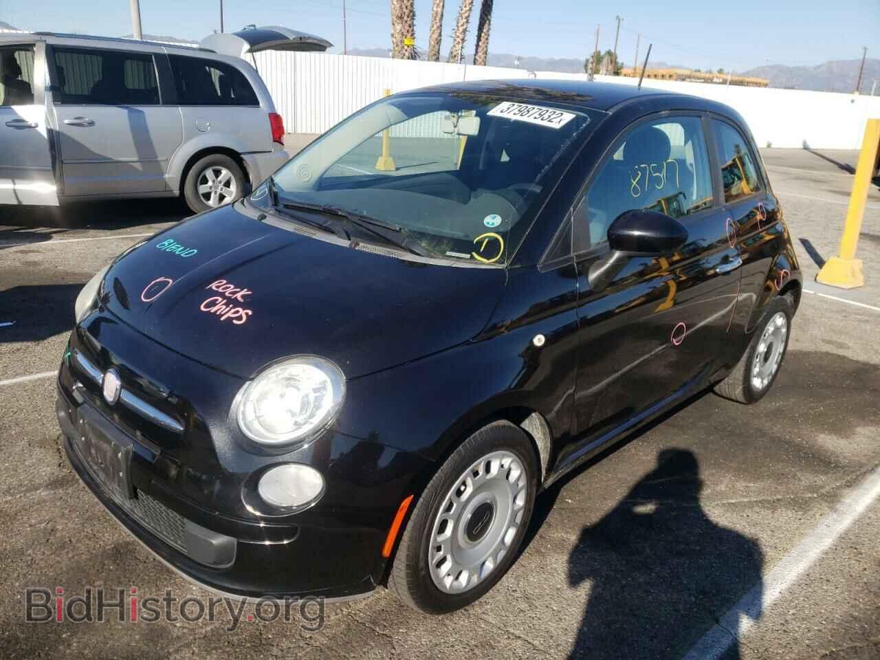 2012 FIAT 500 - VIN: 3C3CFFAR4CT339853 - Фото 2