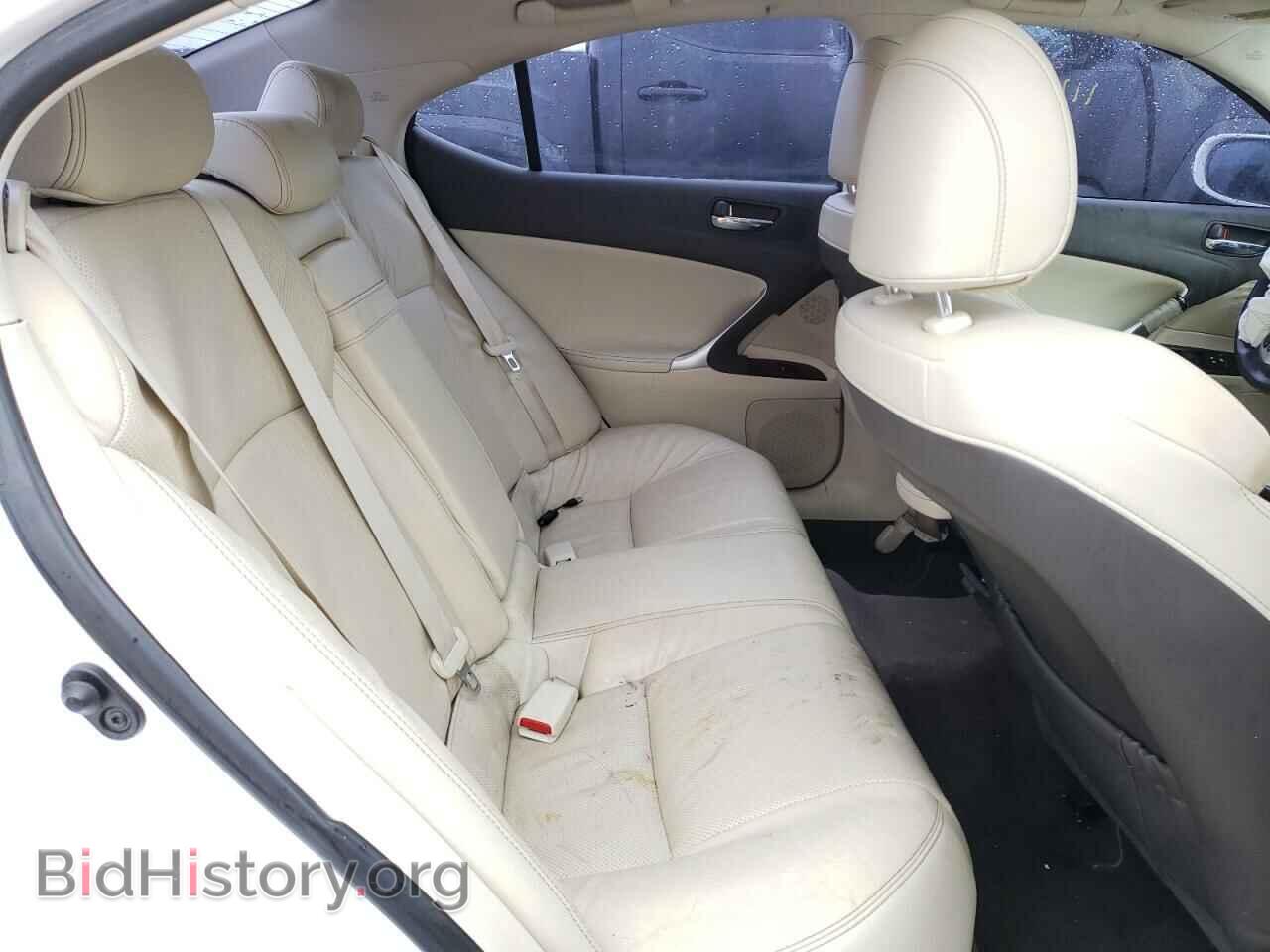 2012 LEXUS IS - VIN: JTHBE5C2XC5031220 - Фото 6