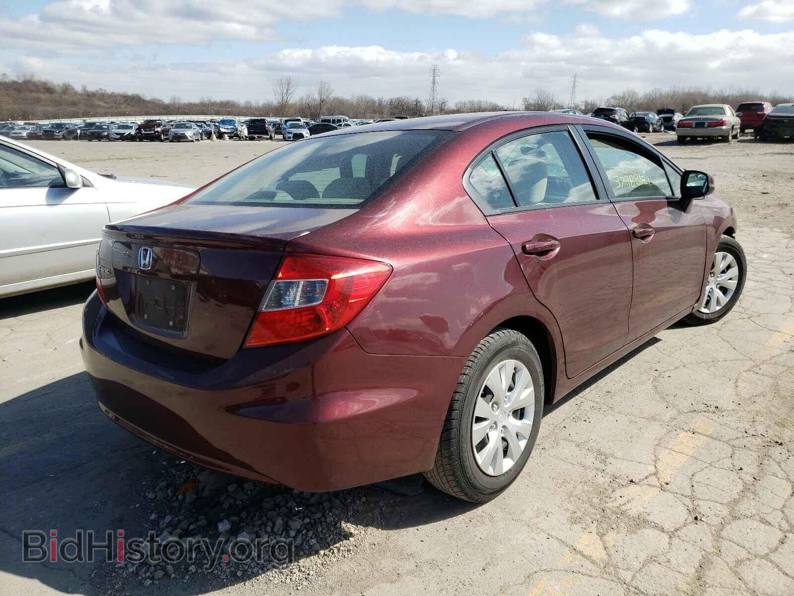 2012 HONDA CIVIC - VIN: 19XFB2F52CE080402 - Фото 4