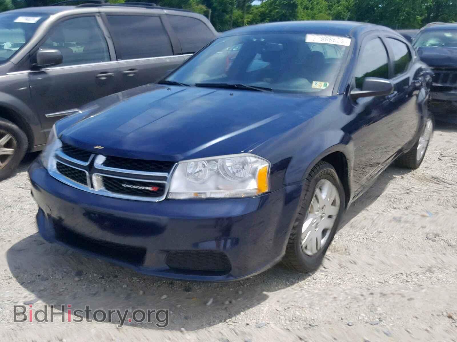 2014 DODGE AVENGER - VIN: 1C3CDZAB4EN226112 - Фото 2