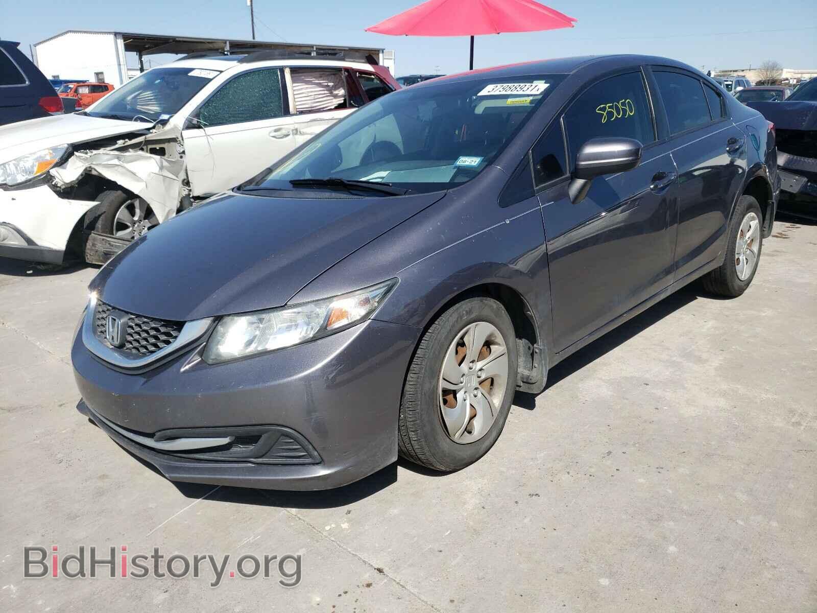 2015 HONDA CIVIC - VIN: 19XFB2F58FE004770 - Фото 2