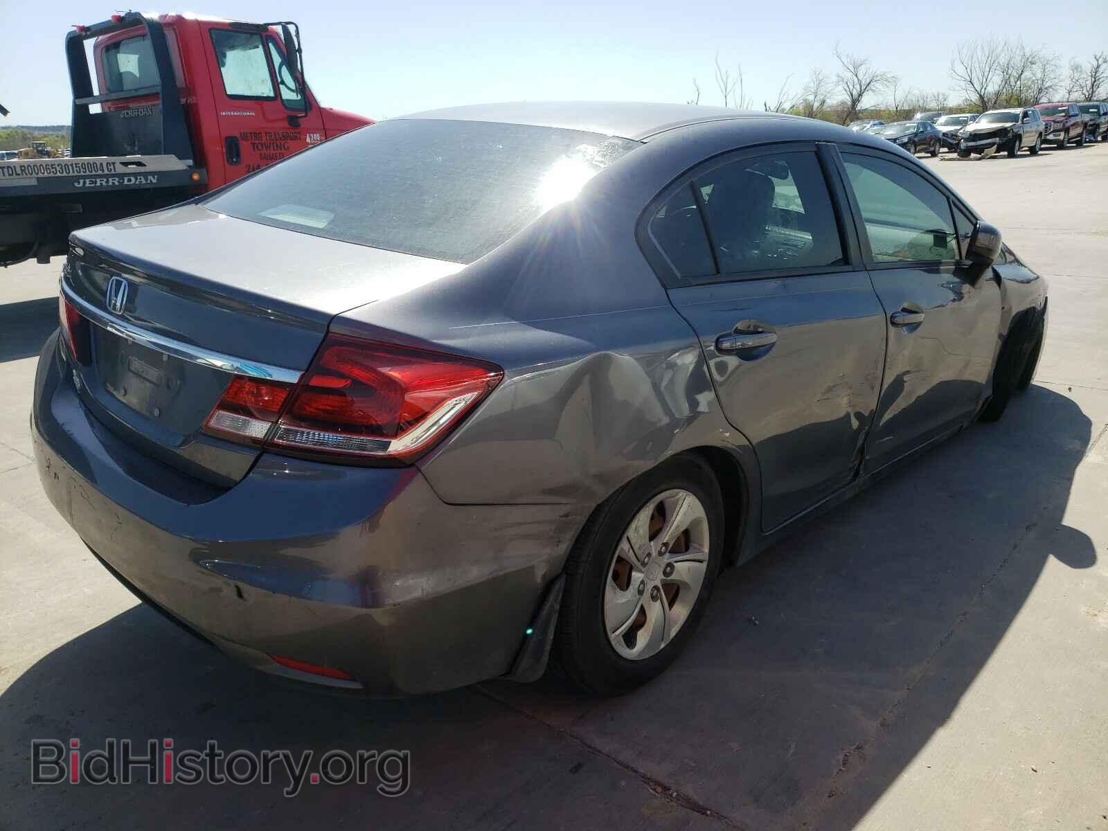 2015 HONDA CIVIC - VIN: 19XFB2F58FE004770 - Фото 4