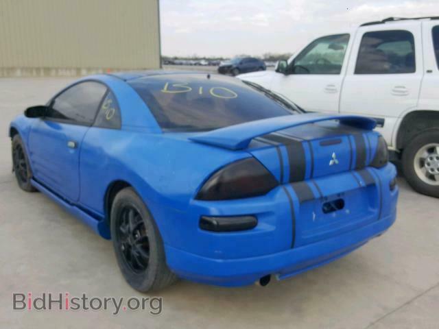 2002 MITSUBISHI ECLIPSE - VIN: 4A3AC54H12E092618 - Фото 3