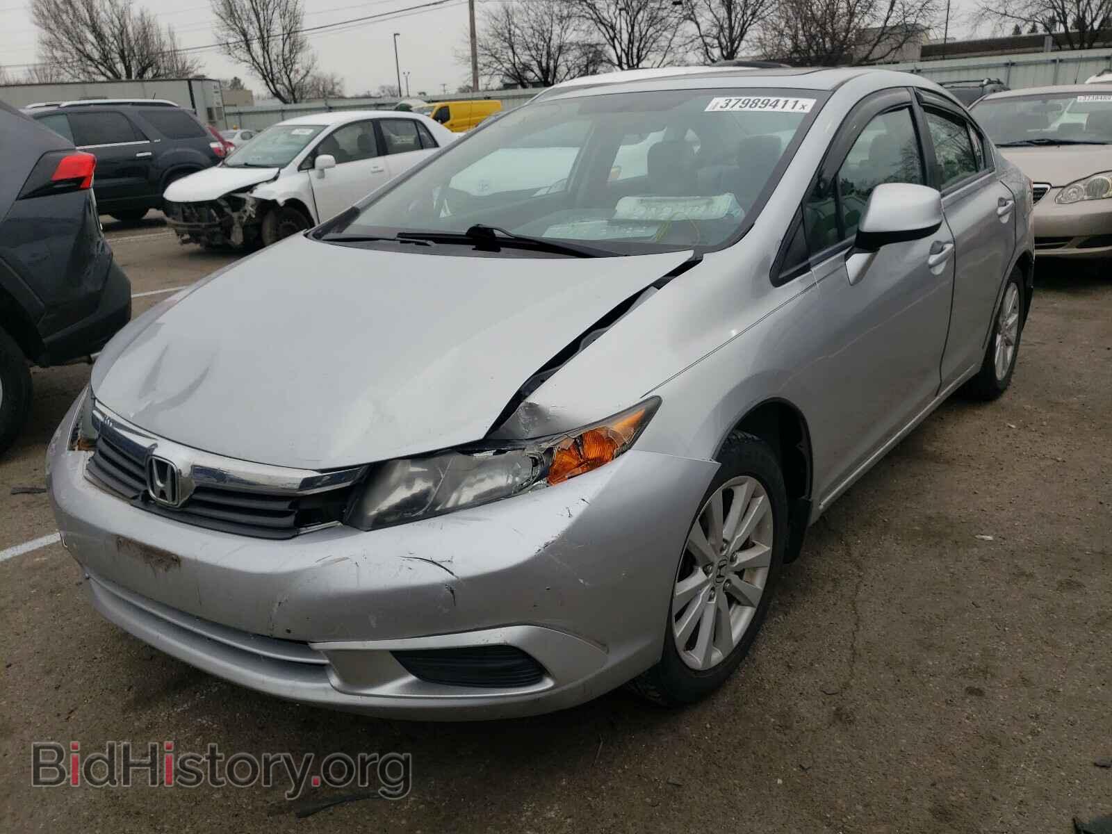 2012 HONDA CIVIC - VIN: 2HGFB2F83CH542966 - Photo 2