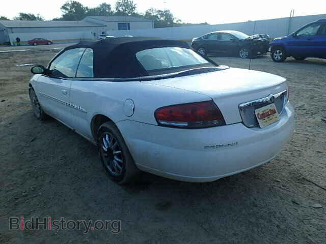 2001 CHRYSLER SEBRING - VIN: 1C3EL65U51N582830 - Фото 3