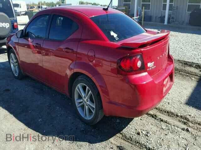 2011 DODGE AVENGER - VIN: 1B3BD1FG3BN510745 - Фото 3