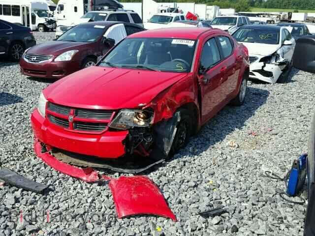 2008 DODGE AVENGER - VIN: 1B3LC46K08N293970 - Фото 2