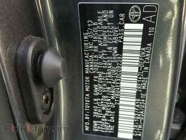 2013 TOYOTA COROLLA - VIN: 2T1BU4EEXDC092397 - Photo 10