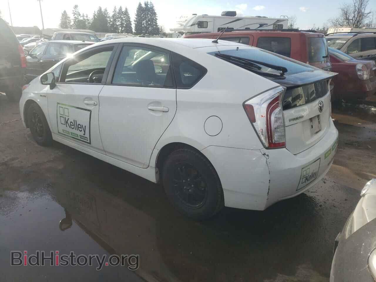 2014 TOYOTA PRIUS - VIN: JTDKN3DU4E1813626 - Фото 2