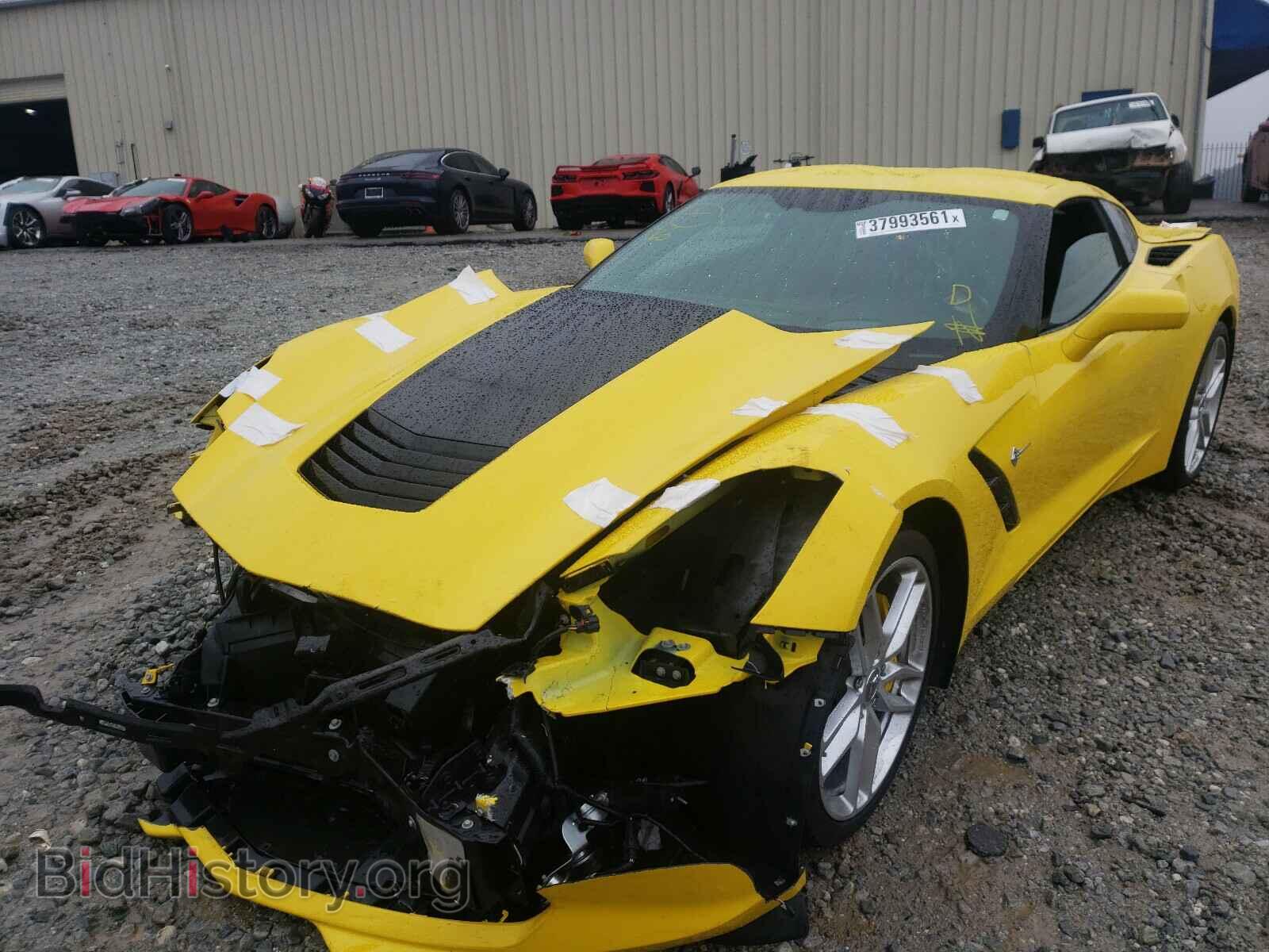 2019 CHEVROLET CORVETTE - VIN: 1G1YD2D76K5113640 - Фото 2