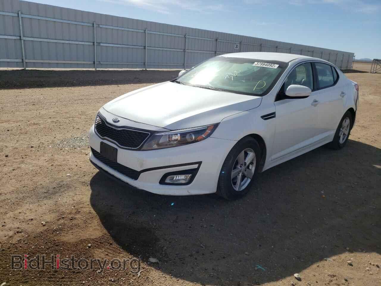 2015 KIA OPTIMA - VIN: KNAGM4A70F5644015 - Фото 2