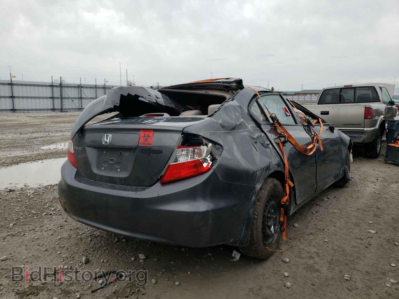 2012 HONDA CIVIC - VIN: 19XFB2F59CE020679 - Фото 4