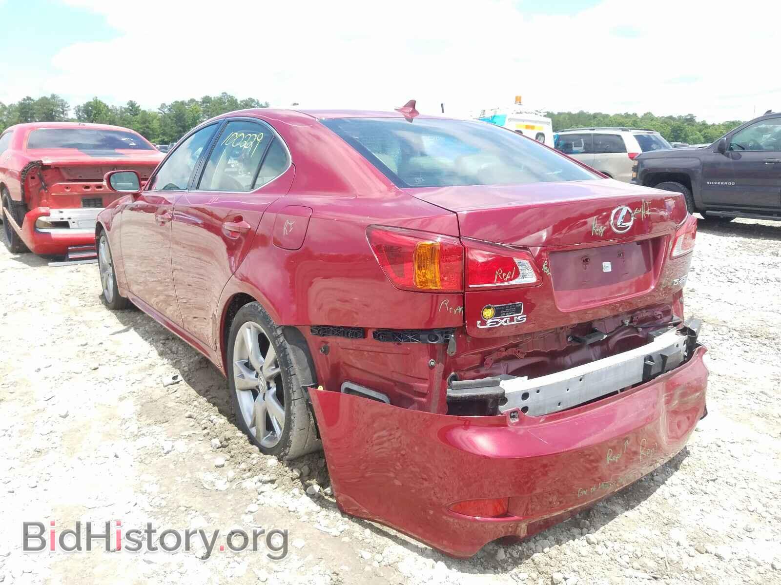 2010 LEXUS IS - VIN: JTHBF5C20A5124709 - Фото 3