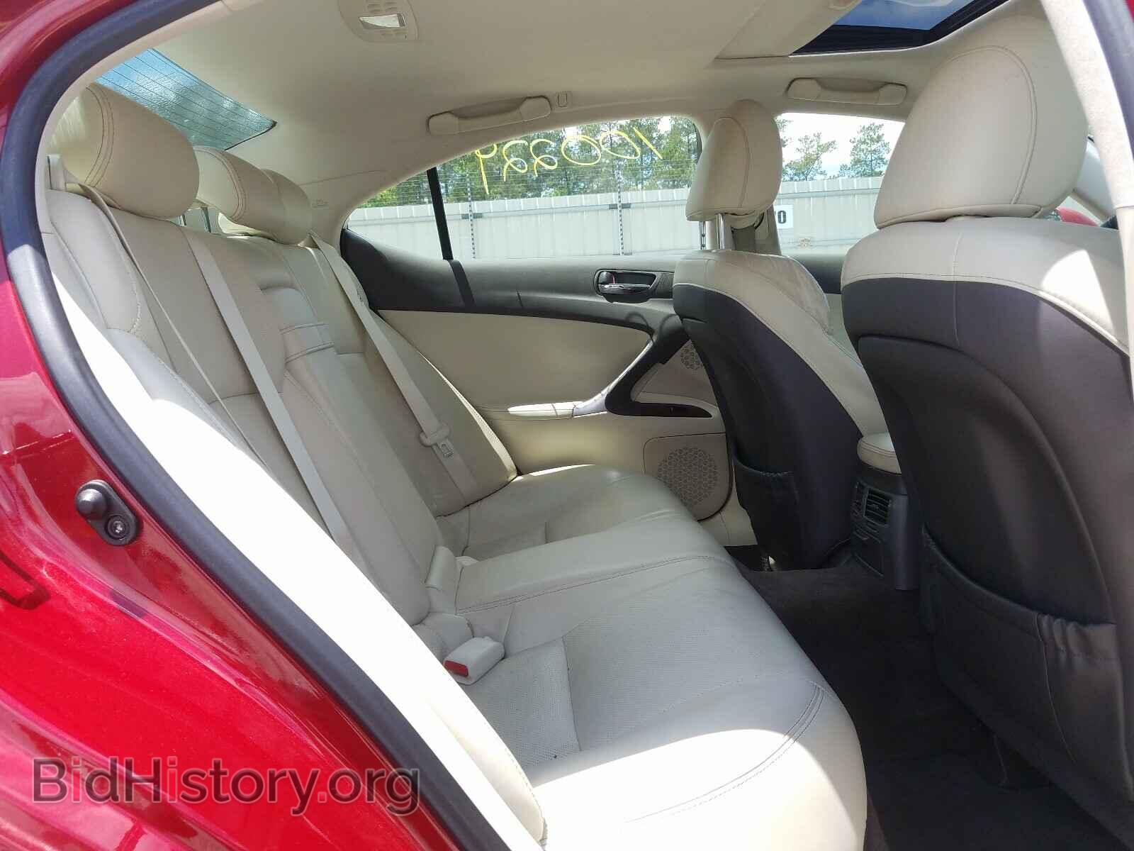 2010 LEXUS IS - VIN: JTHBF5C20A5124709 - Фото 6