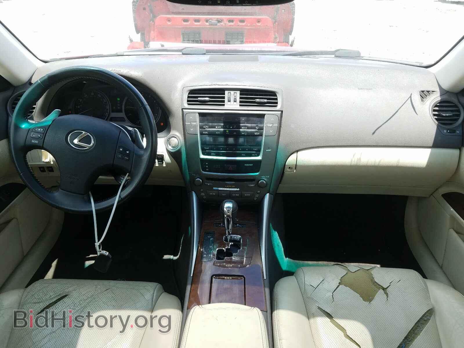 2010 LEXUS IS - VIN: JTHBF5C20A5124709 - Фото 9