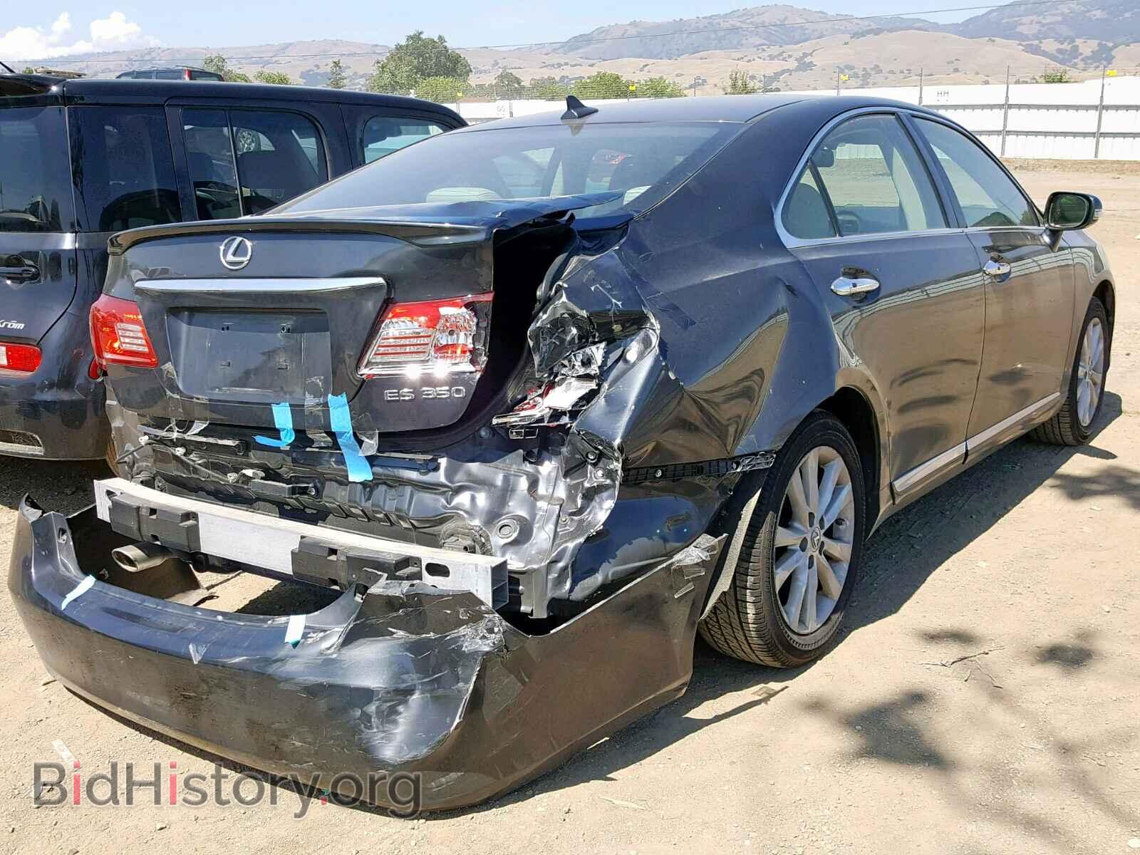2011 LEXUS ES350 - VIN: JTHBK1EG2B2467845 - Фото 4