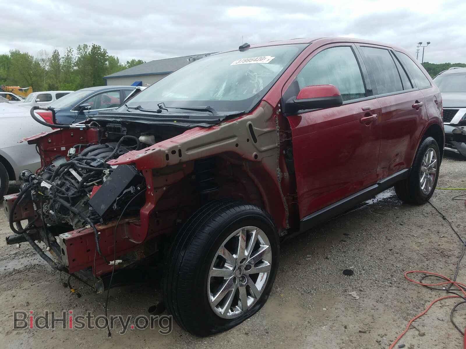 2014 FORD EDGE - VIN: 2FMDK3JC4EBA16127 - Фото 2