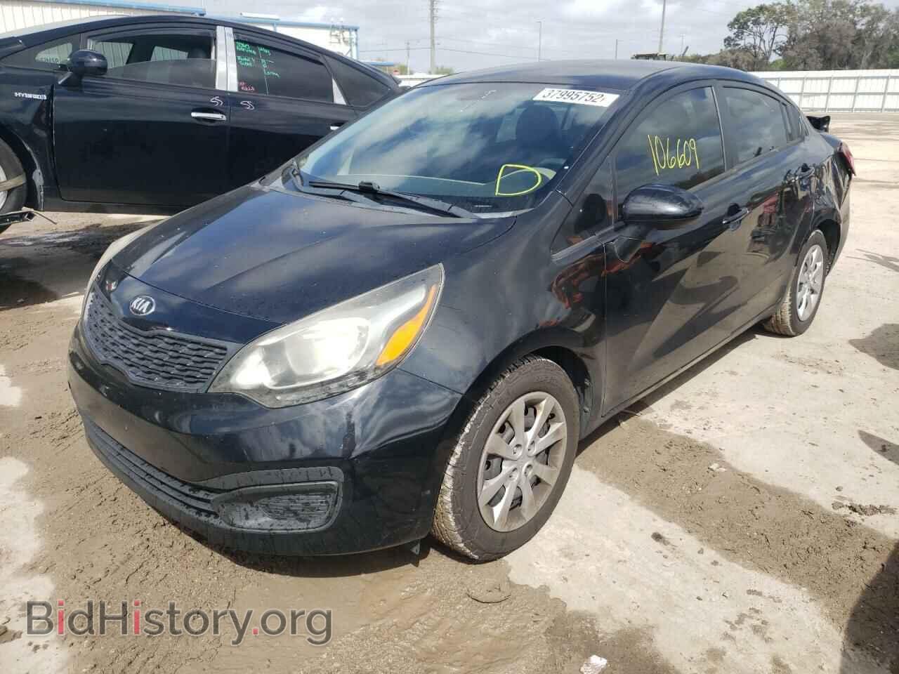 2014 KIA RIO - VIN: KNADM4A30E6361171 - Фото 2