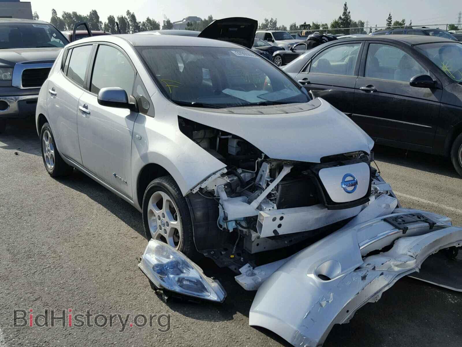 Photo JN1AZ0CP0CT019009 - NISSAN LEAF 2012