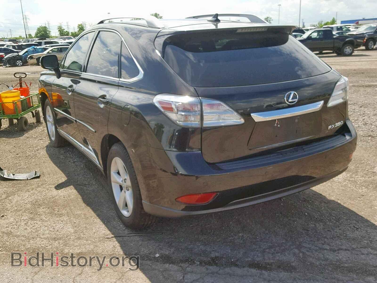 2011 LEXUS RX 350 - VIN: 2T2BK1BA4BC117101 - Фото 3