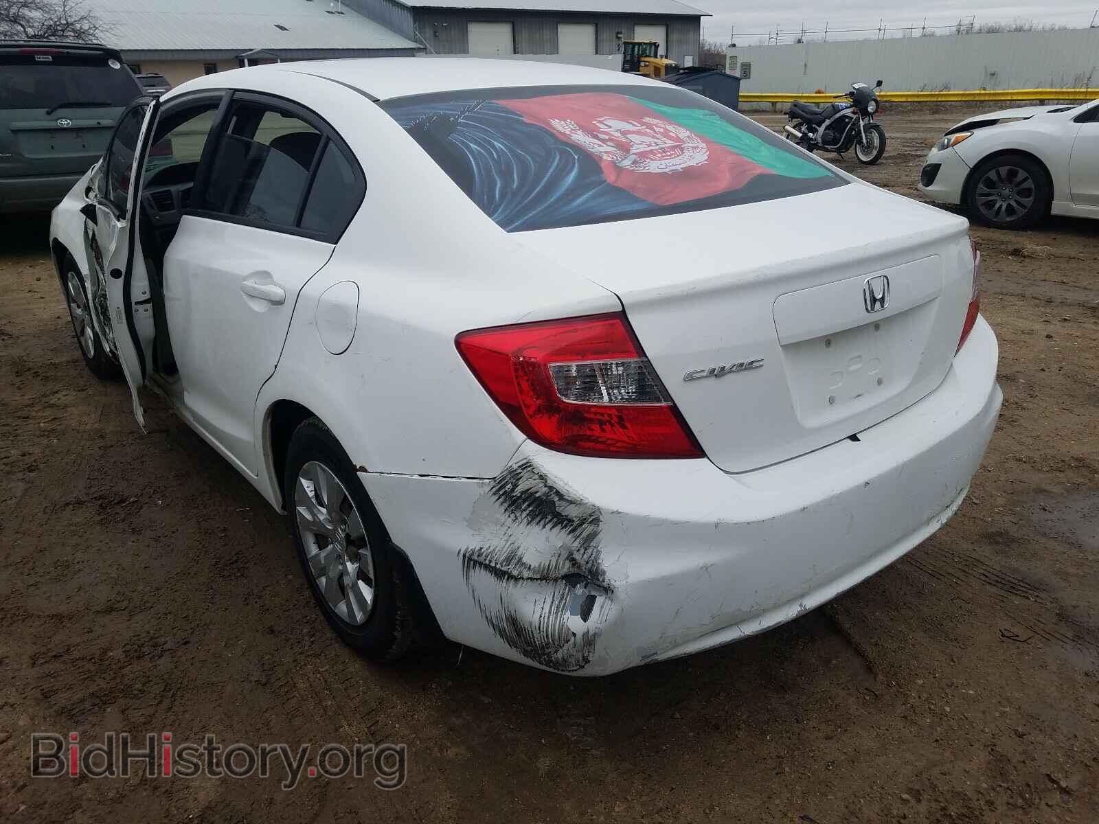 2012 HONDA CIVIC - VIN: 19XFB2F56CE013608 - Фото 3