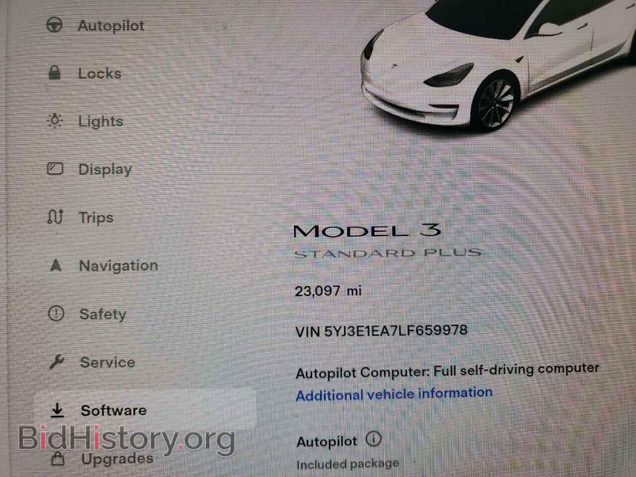 2020 TESLA MODEL 3 - VIN: 5YJ3E1EA7LF659978 - Фото 9