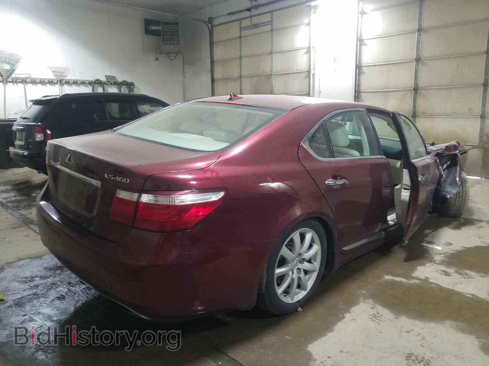 2007 LEXUS LS460 - VIN: JTHBL46F675049606 - Photo 4