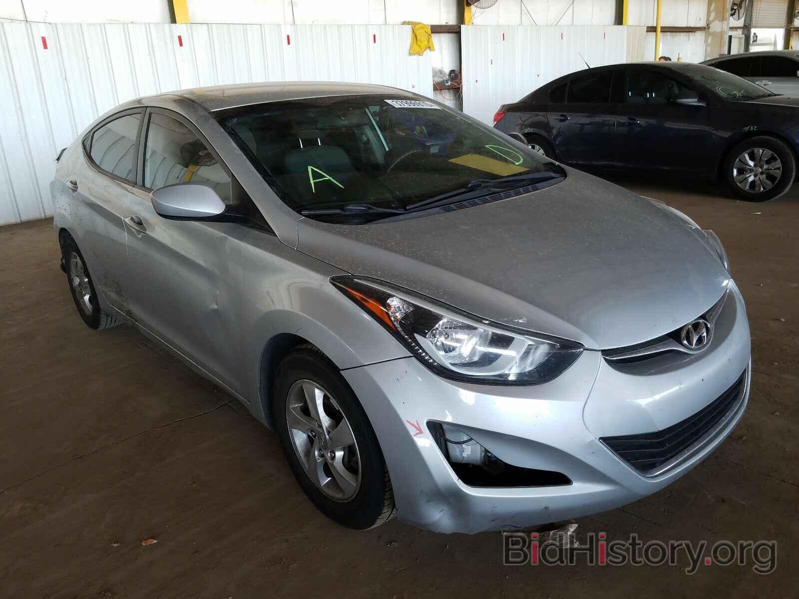 Photo 5NPDH4AE1EH509259 - HYUNDAI ELANTRA 2014