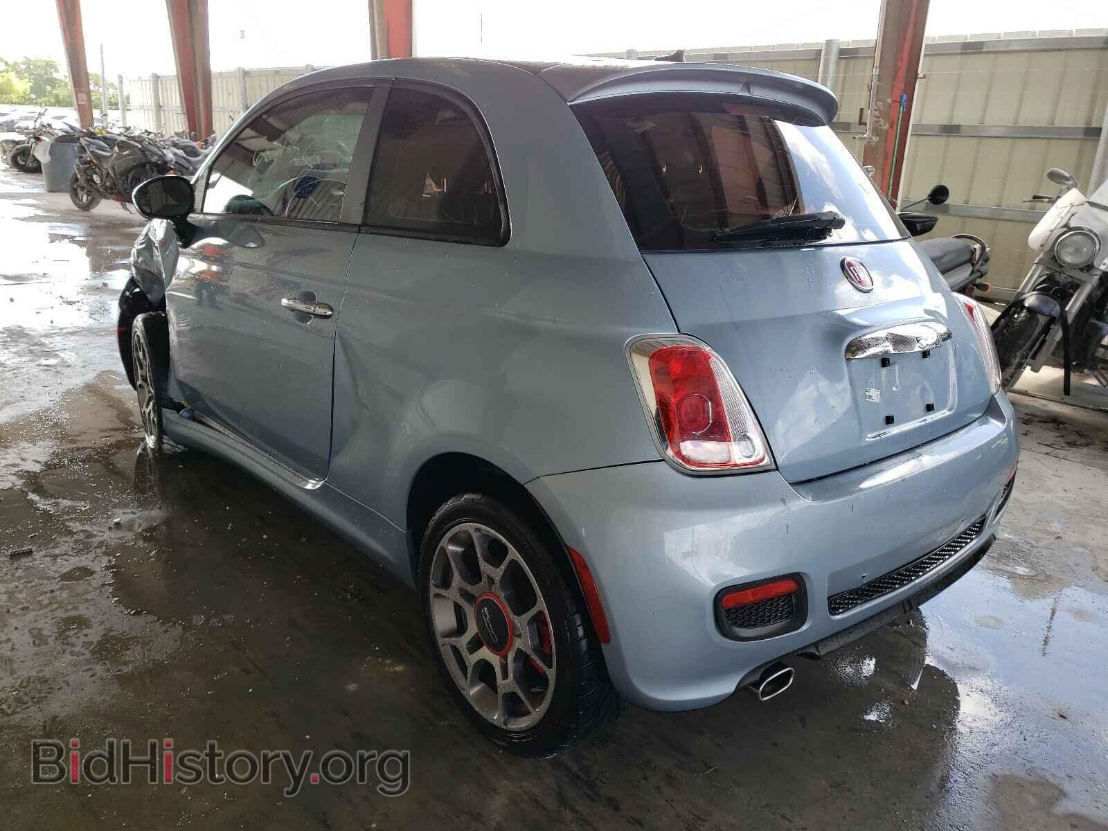 2013 FIAT 500 - VIN: 3C3CFFBR7DT659829 - Фото 3