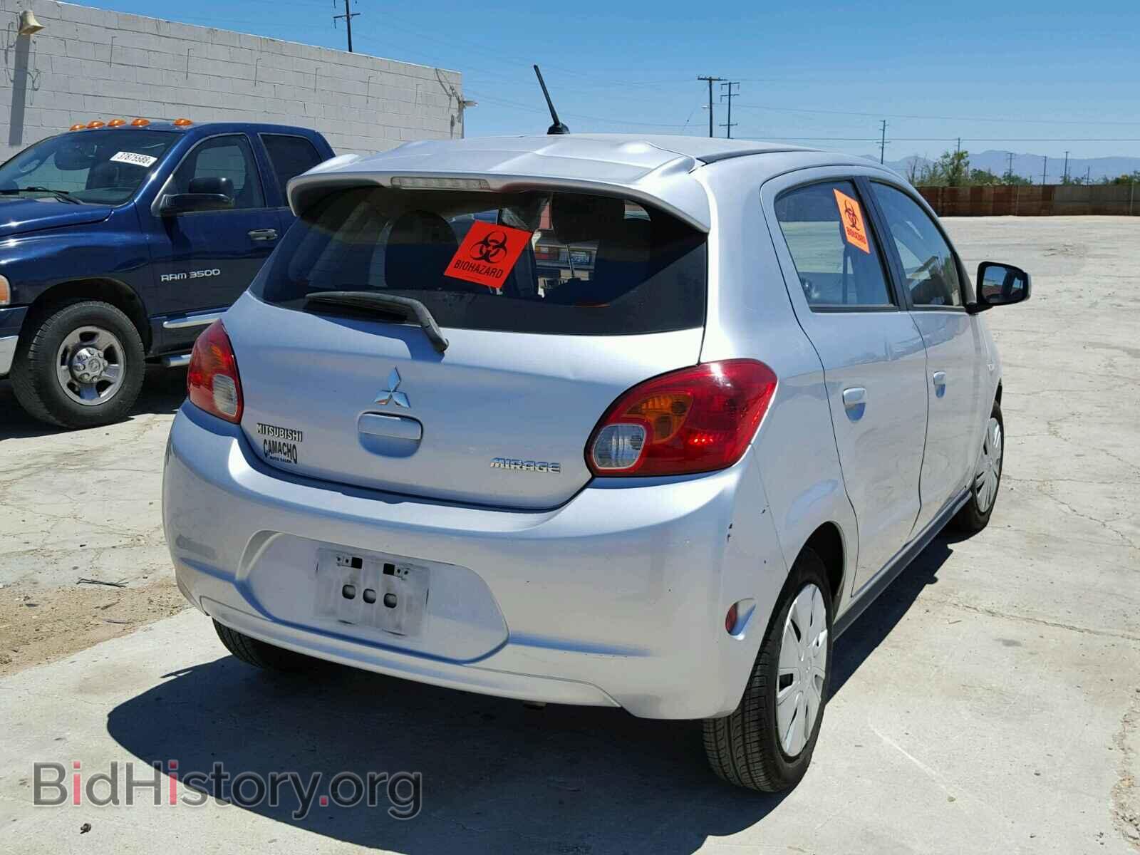 2015 MITSUBISHI MIRAGE - VIN: ML32A3HJXFH013548 - Фото 4