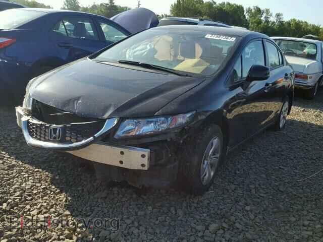 2013 HONDA CIVIC - VIN: 19XFB2F53DE276561 - Фото 2