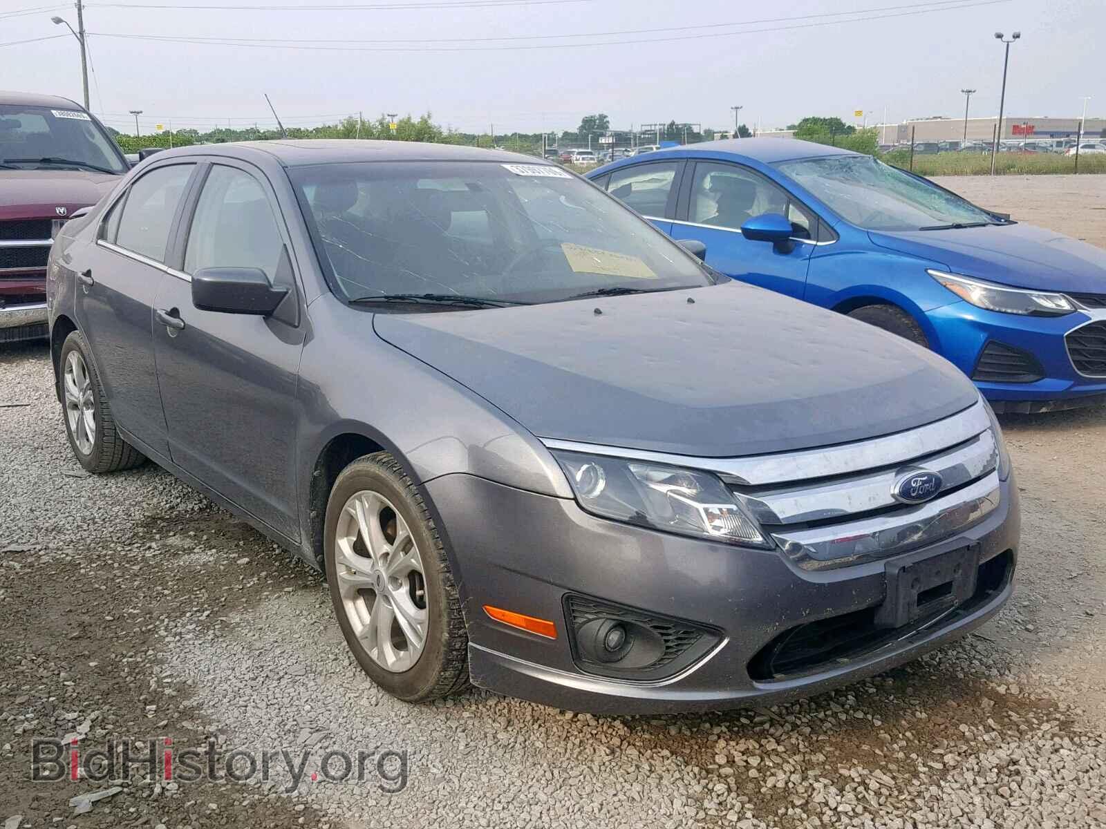 Фотография 3FAHP0HA4CR104500 - FORD FUSION SE 2012