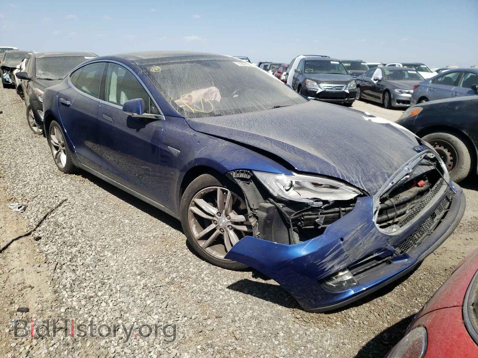 Photo 5YJSA1E28FF102579 - TESLA MODEL S 2015
