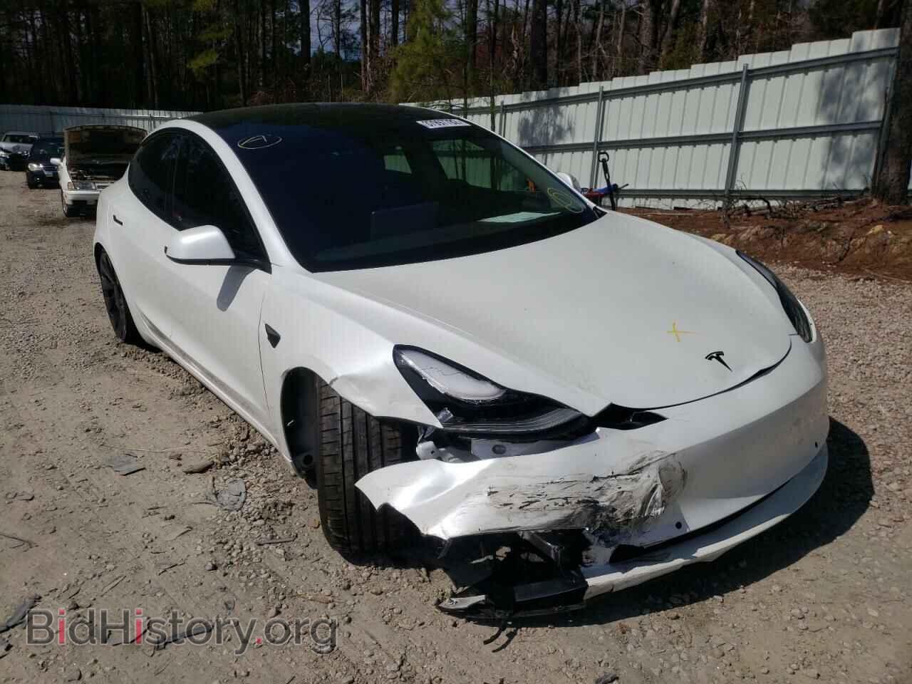 Photo 5YJ3E1EC3MF024288 - TESLA MODEL 3 2021